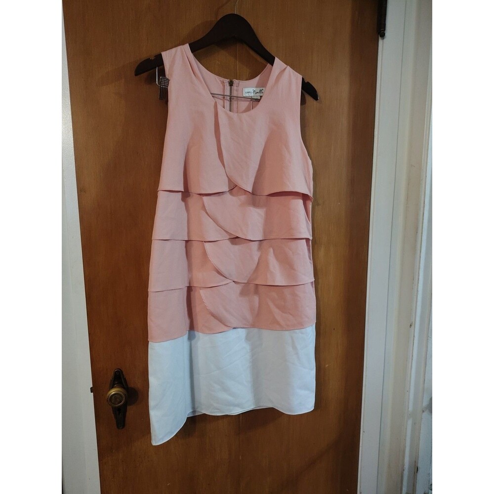 Simply Noelle Women's Ruffle Dress Small medium 8-10